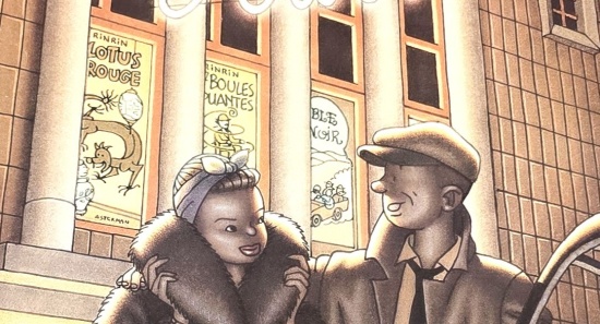 affiche_tintin_herge_hommage_mirande_cinema1