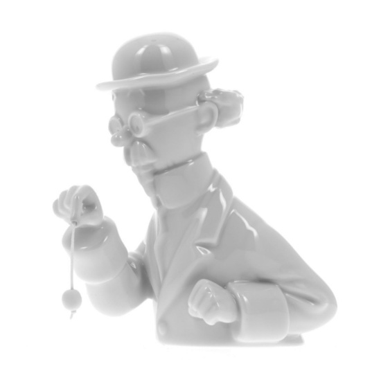 buste-tournesol-pendule-porcelaine-brillante-moulinsart-44209