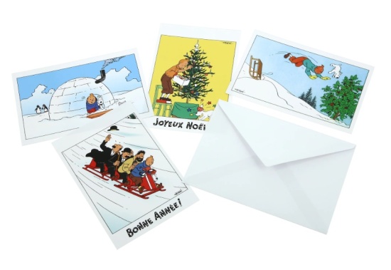 lot-carte-voeux-tintin-31306-1