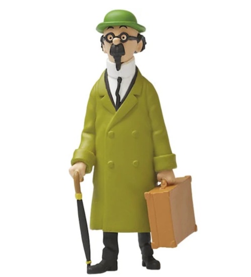professeur-tournesol-vert-valise-moulinsart-figurine-plastique-42446
