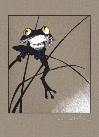 serigraphie-la-grenouille-de-loisel
