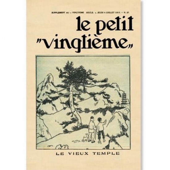 tintin-poster-de-couverture-le-petit-vingtieme-le-lotus-bleu-n27