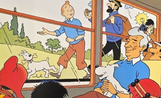 tintin_poster_hommage_herge_bobdemoor1